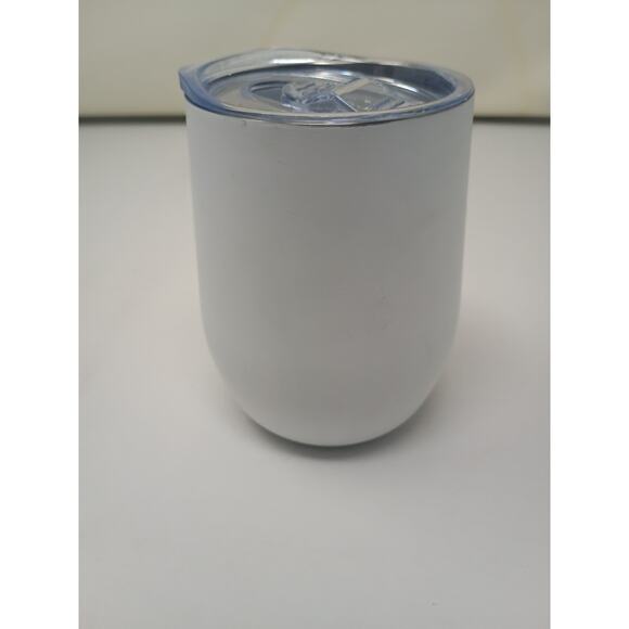 Not A Day Over Fabulous Insulated Tumbler w/ Lid - White Travel Mug - Picture 2 of 5
